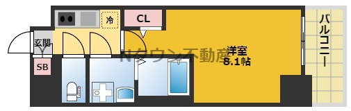 【間取り】 | エスリード新栄マルス | 間取りです