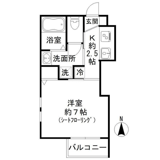コティ青葉台の間取り