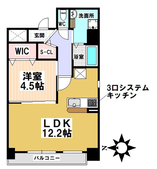 【間取り】 | Shibata　Palace　Ⅷ