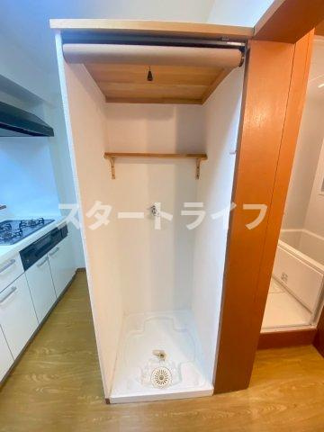 大阪市東淀川区豊新１丁目の賃貸マンションの洗面所