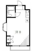 グリーンハイム高橋の間取り|間取りです。
