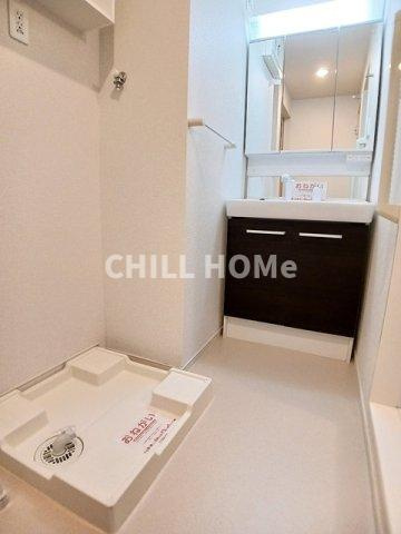 Ｃａｌｍｅの洗面所|当社、チルホームのHPもご覧ください(^^)/物件情報多数♪