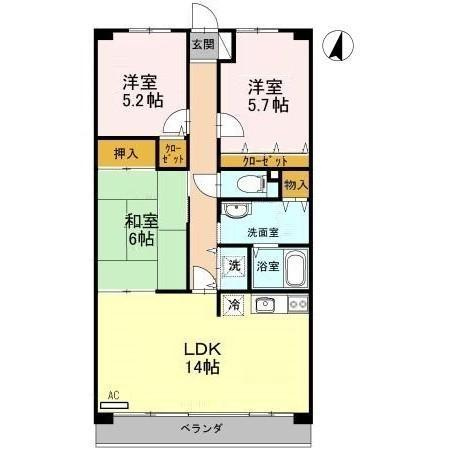 シルトクレーテ青山の間取り