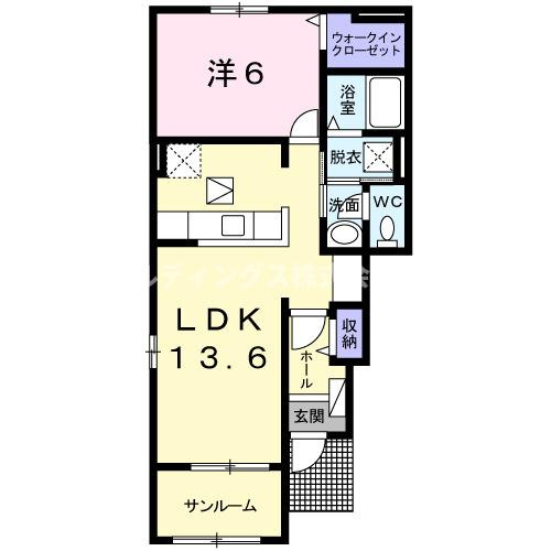 フレーシュの間取り