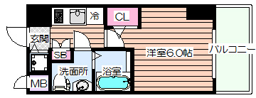 【間取り】 | サムティ土佐堀リベラ