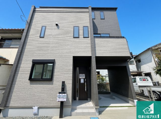 川西市加茂　新築一戸建ての外観|安心の10年保証！外観を美しく保ち、雨水で汚れを落とします！気になることがありましたら、お気軽にお問い合わせください！