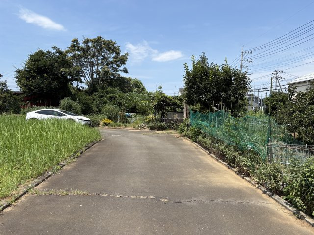 東松山市下唐子　土地32坪の外観|通路部分