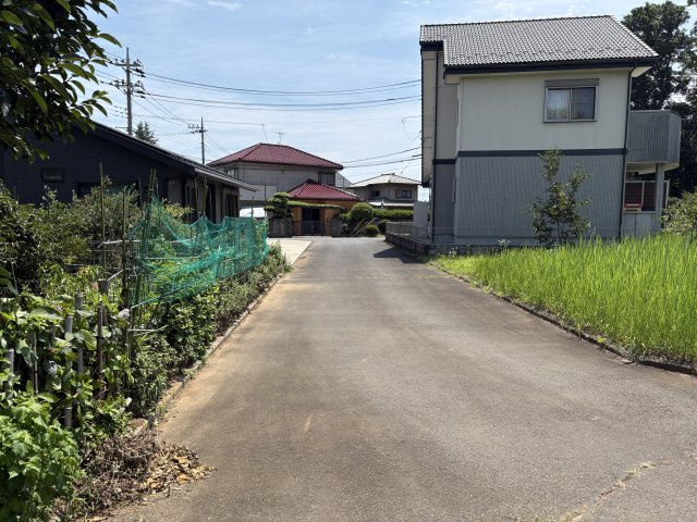 東松山市下唐子　土地32坪の外観|通路部分