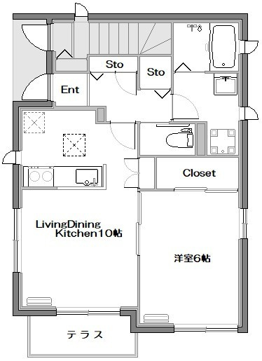 Ｋ’ｓ　Ｌｉｅｎ（ケーズリアン）の間取り