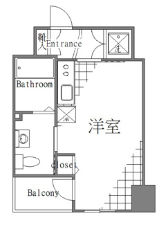 【間取り】 | シンシティー両国弐番館