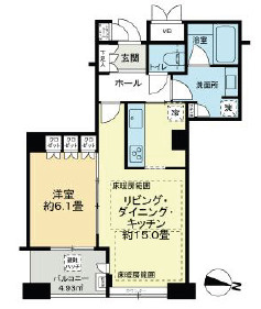 【間取り】 | ディーグラフォート大阪NYタワーHIGOBASI