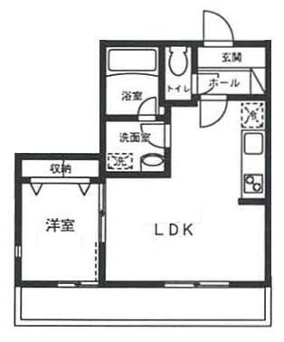 ラシーネ奥沢の間取り|間取りです。
