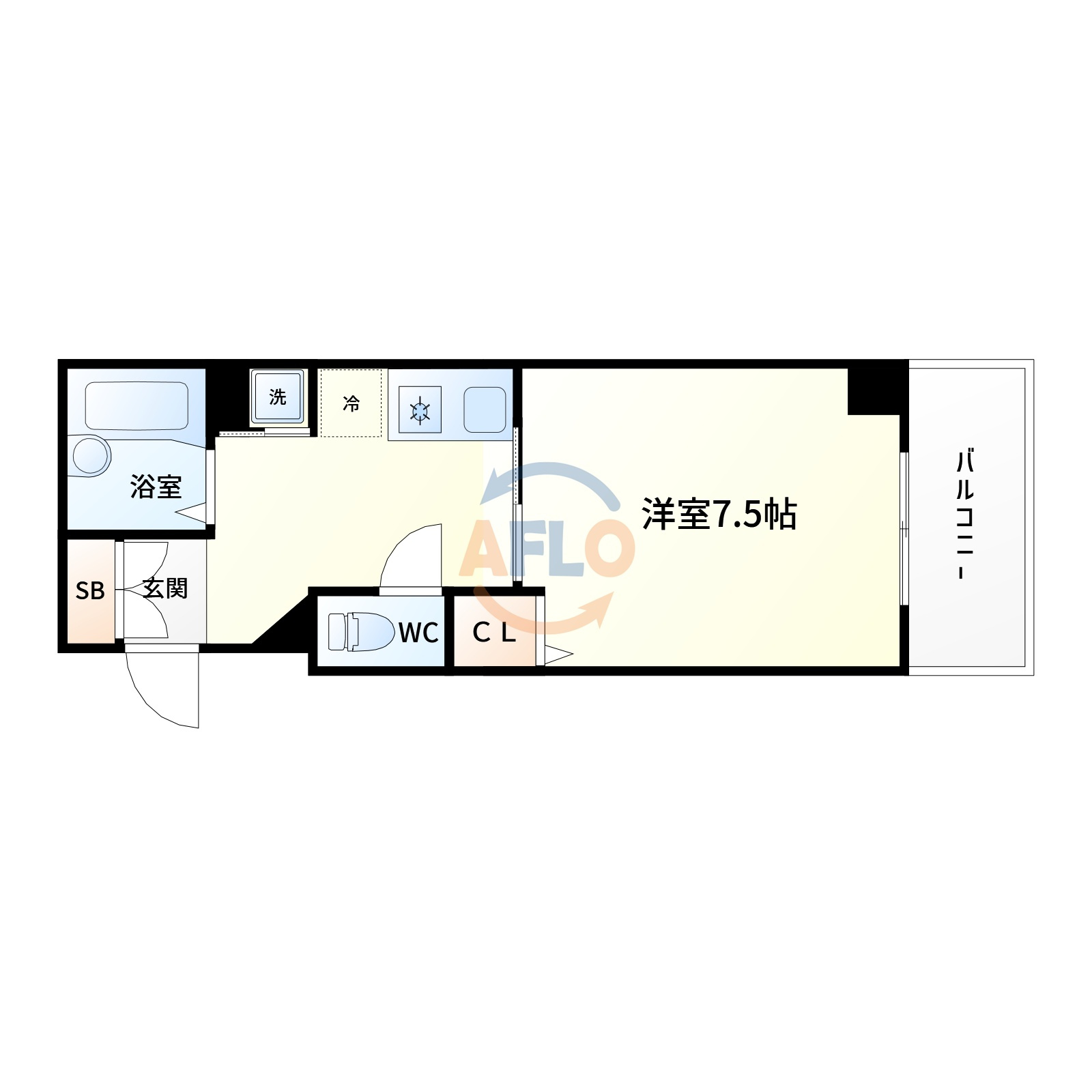 アトール西中島の間取り|間取り