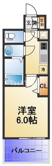 【間取り】 | レジュールアッシュ都島ブリーゼ