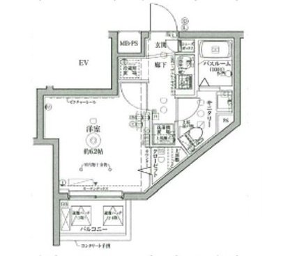 クレヴィスタ新小岩の間取り|間取りです。