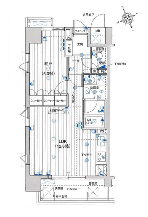 サクラメント駅南大路　　　山陽電鉄「手柄駅」徒歩4分の間取り