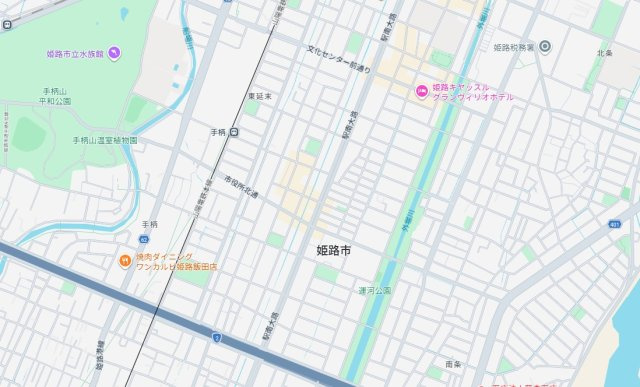 サクラメント駅南大路　　　山陽電鉄「手柄駅」徒歩4分の地図