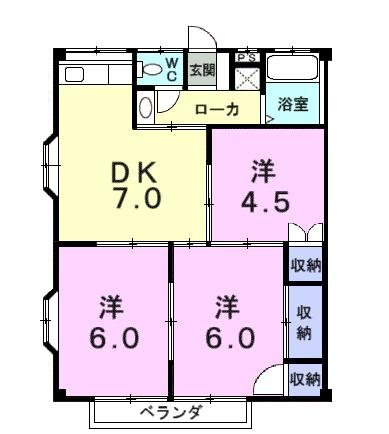 【間取り】 | コーポ丹下