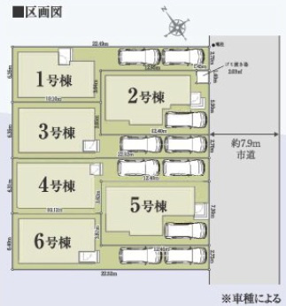 習志野市袖ケ浦１丁目２５－１期の区画図