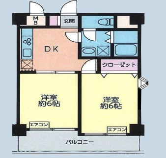 アーク聖蹟桜ヶ丘の間取り