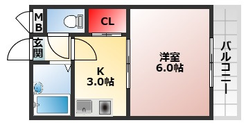【間取り】 | 南風マンション