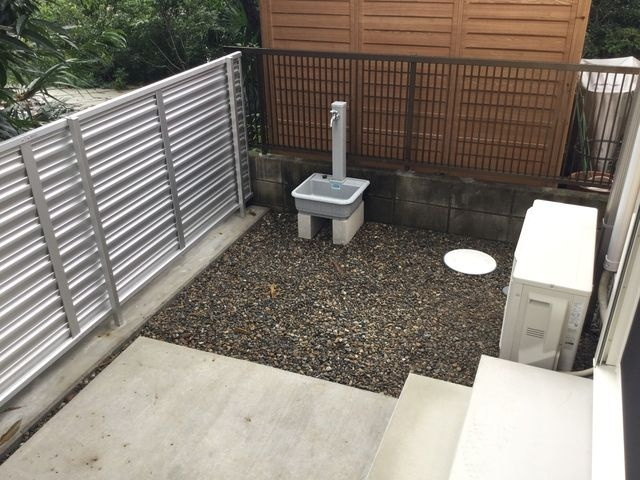 プルミエ Aの庭|お庭です