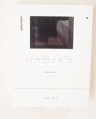 【セキュリティ】 | （仮）品川区大崎2丁目アパート | モニター付きインターホンです。