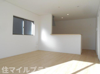 【居間・リビング】 | 郡山市横塚6丁目新築一戸建て5棟 | おしゃれなリビングです
