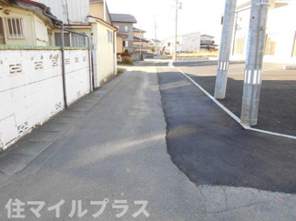 【前面道路含む現地写真】 | 郡山市横塚6丁目新築一戸建て5棟 | 前面道路含む現地写真です