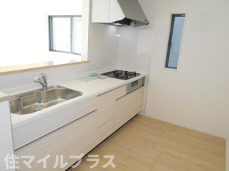 【キッチン】 | 郡山市横塚6丁目新築一戸建て5棟 | きれいなキッチンです