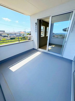 【バルコニー】 | ☆☆☆新築分譲　いわき市金山町　全２棟！！長期優良住宅！！ | 天候に左右されないインナーバルコニー！