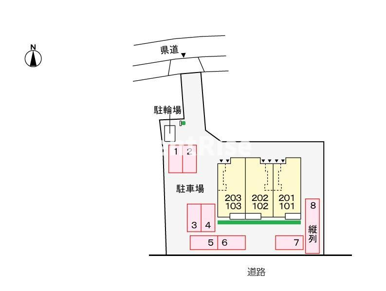 サンタ　モニカの区画図|その他