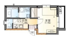 エスポワール富喜の間取り|間取りです。