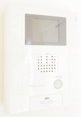 【セキュリティ】 | 上水南アパートメント | モニター付きインターフォンです。