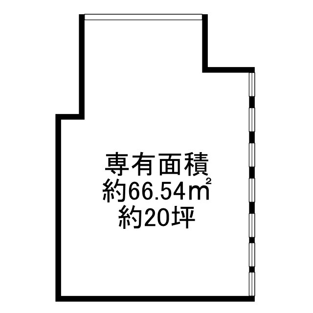 茨木市駅前３丁目の店舗事務所の間取り