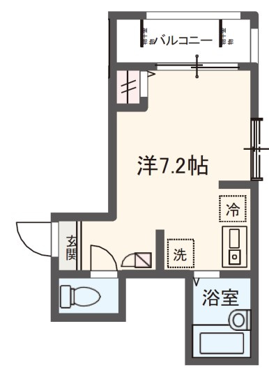 MELDIA四ツ木Ⅳの間取り