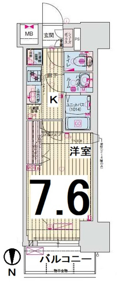 【間取り】 | プレサンス上前津オレシア