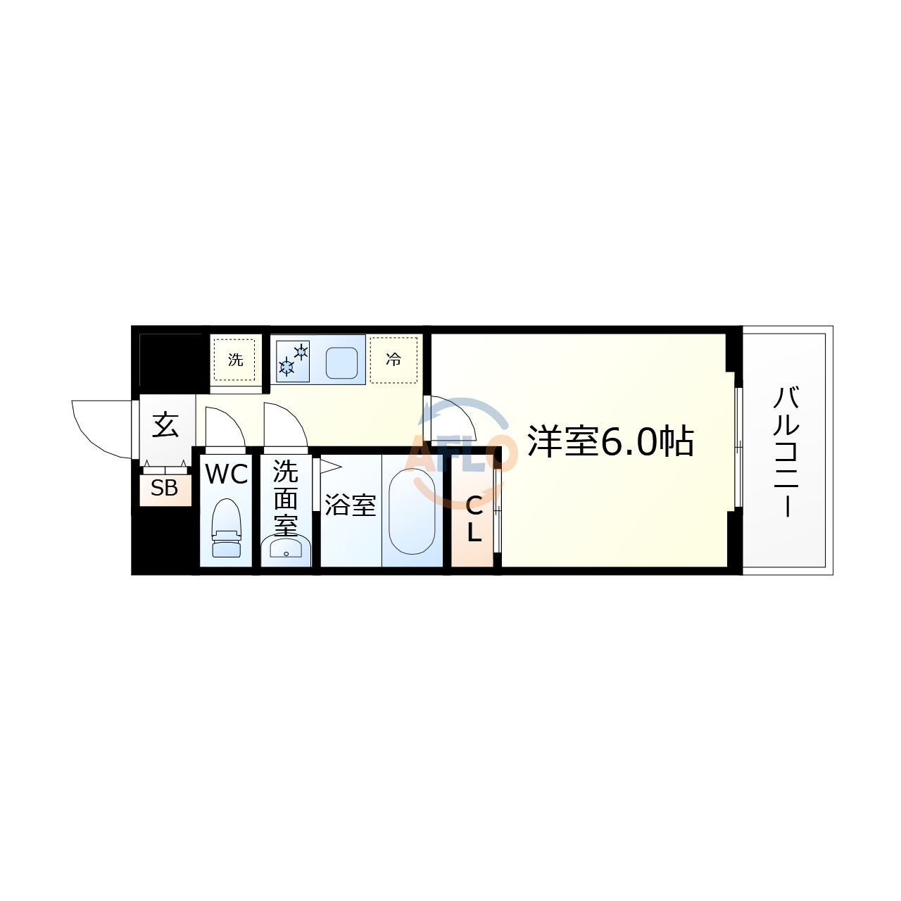 ワールドアイ大阪城EASTⅢの間取り|ワールドアイ大阪城EASTⅢ　間取り
