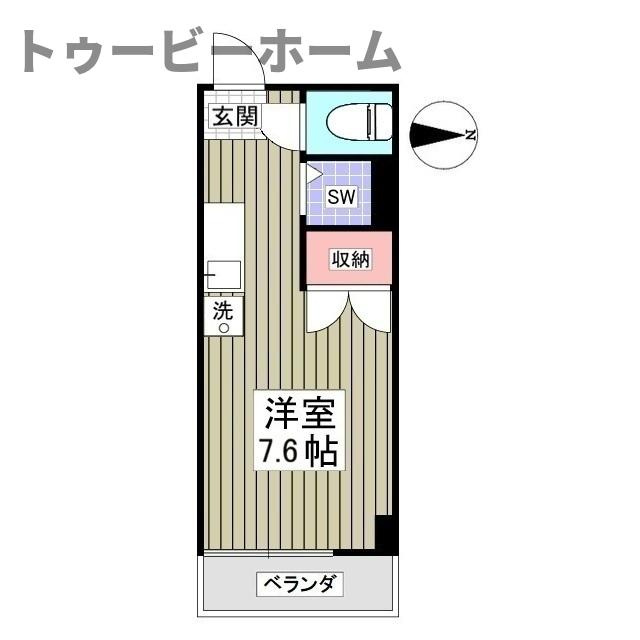 小手指シティハイツの間取り