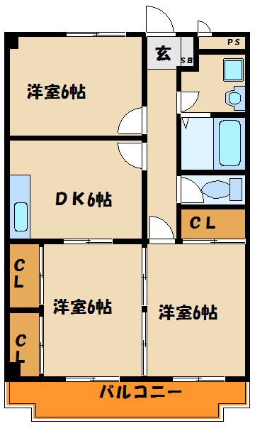 ヴェーデルカーサ―の間取り
