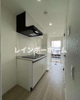 松戸市馬橋のアパートのキッチン|※同施工会社、別部屋参照