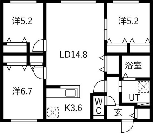 AURA Grandee Minami Sapporo(アウラ グランディ 南札幌)