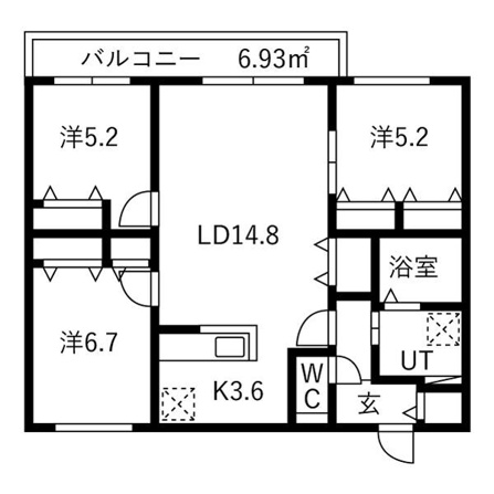 AURA Grandee Minami Sapporo(アウラ グランディ 南札幌)