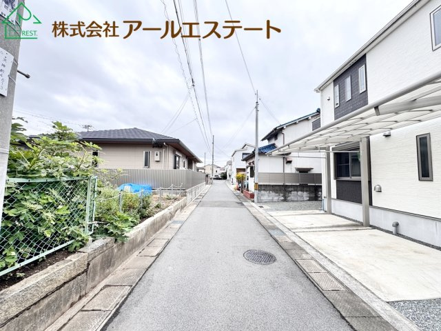 姫路市大善町　　JR「東姫路駅」徒歩12分の前面道路含む現地写真