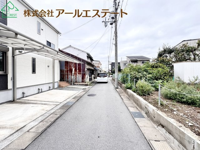 姫路市大善町　　JR「東姫路駅」徒歩12分の前面道路含む現地写真