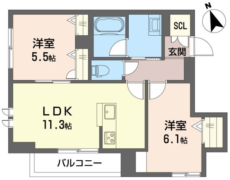 モルド船橋湊町の間取り