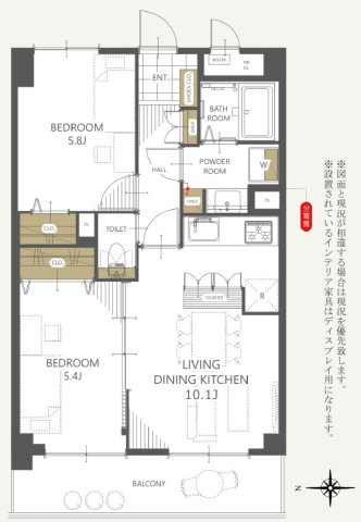 【間取り】ライオンズガーデン長岡 