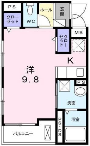 フィレール　デュ　トラジャⅢの間取り