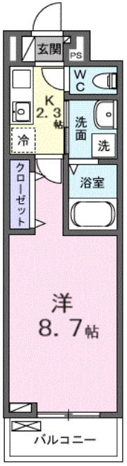 ヒカルサ西所沢ノースの間取り