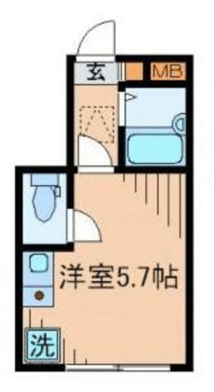 【間取り】 | バーミープレイス蒲田Ⅱ